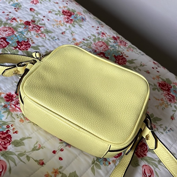 EUC Kate Spade Mulberry Street Pyper yellow lemon spring crossbody bag - Picture 5 of 8